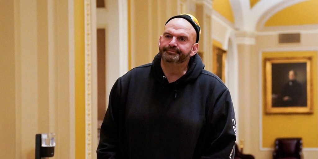 Fetterman Keeps Criticizing Biden on Israel. He Won’t Own up to It.